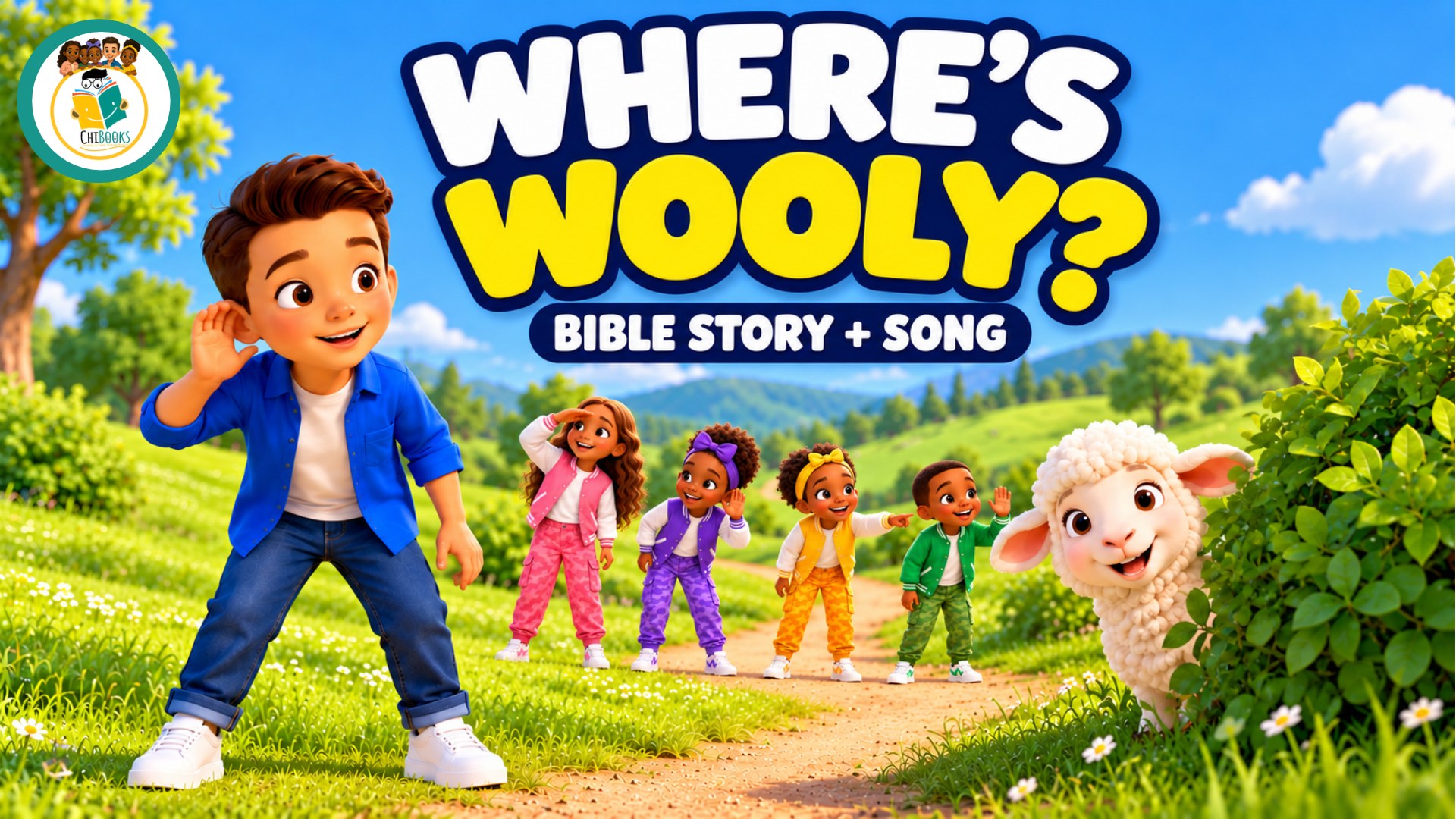 Where’s Wooly? Bible story and song video cover
